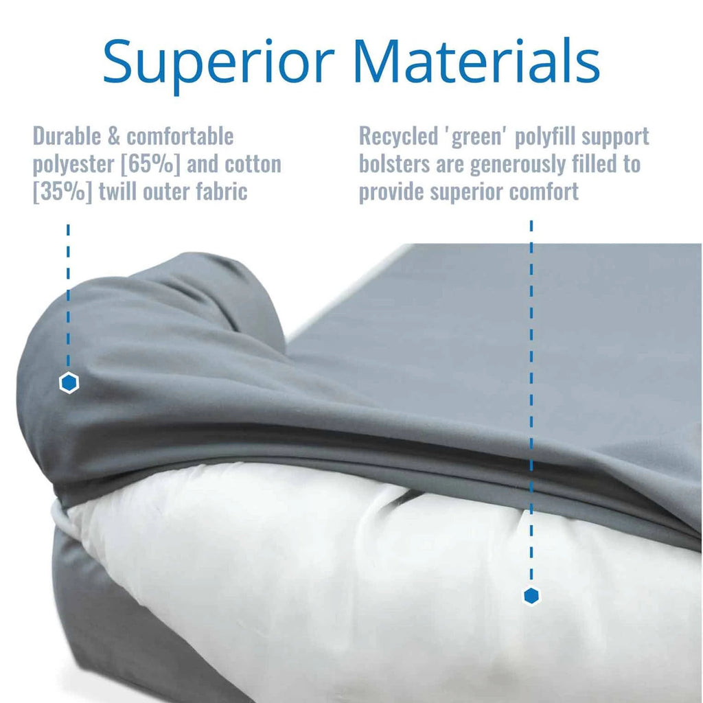 Solid Memory Foam Dog & Cat Bed, Gray, Jumbo I3737