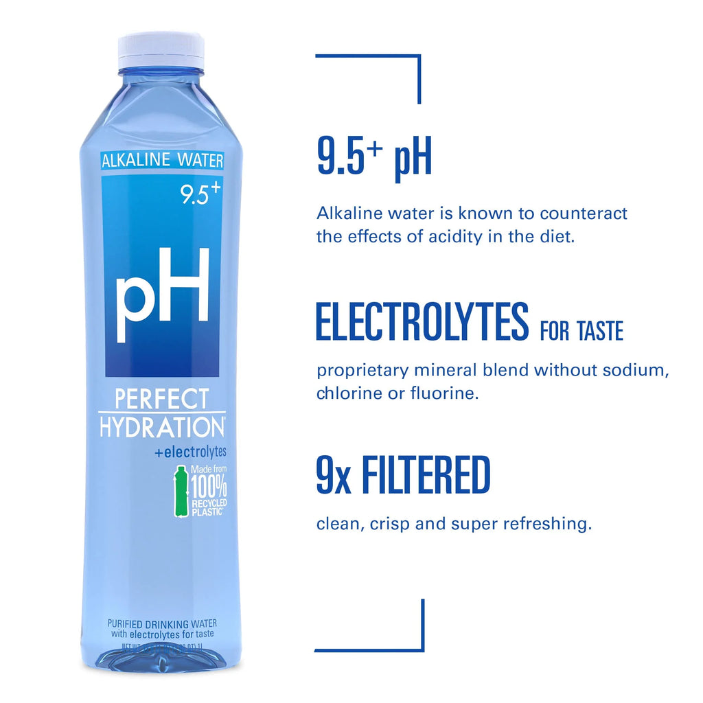 12 pack 1 Liter Alkaline Drinking Water G759