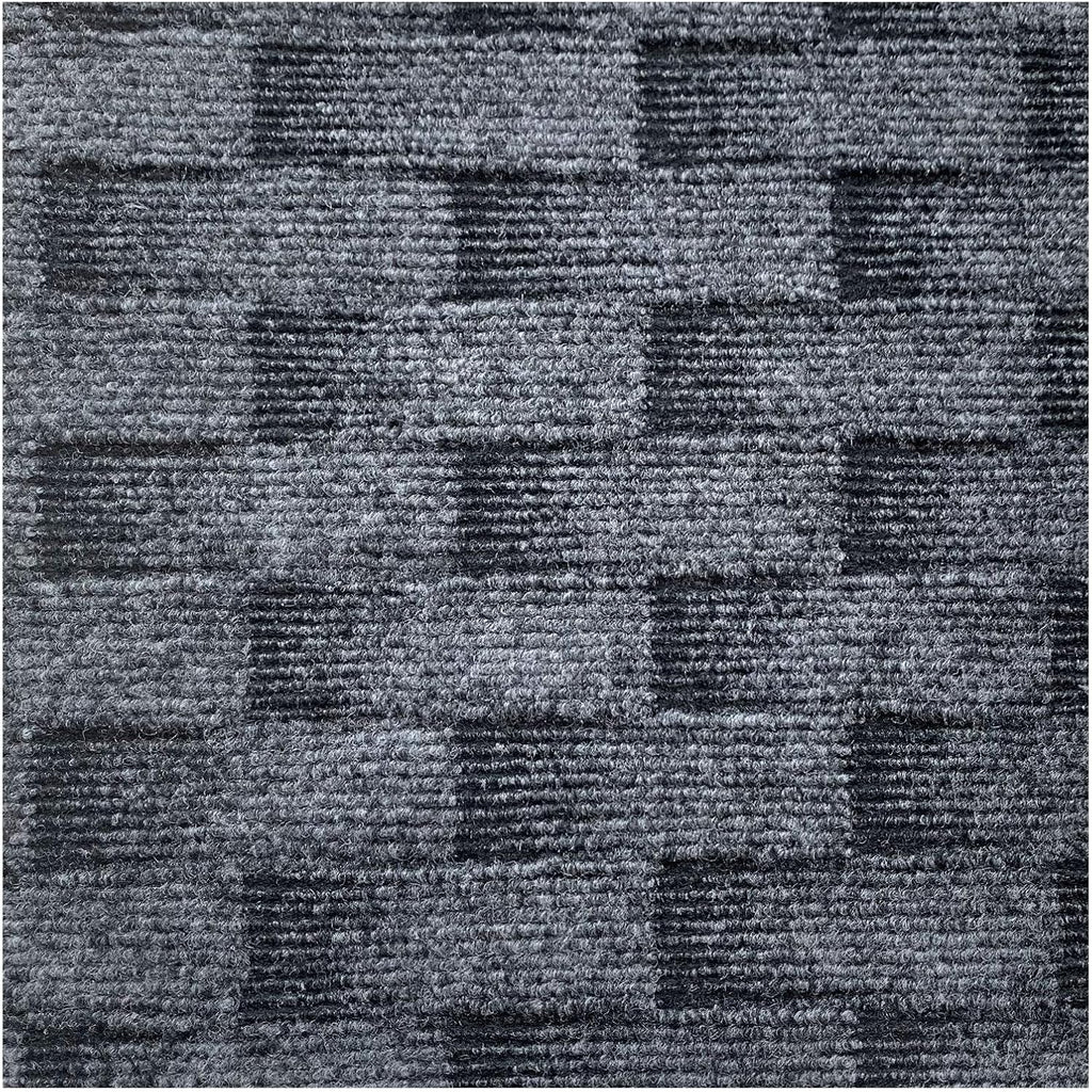 Self Adhesive Carpet Tile, 12 Tiles/12 sq Ft Pack of 2 S10299