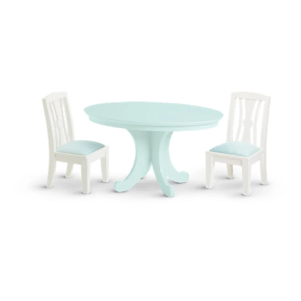 Dining Table & Chairs Set for 18 Inch Dolls Y557654