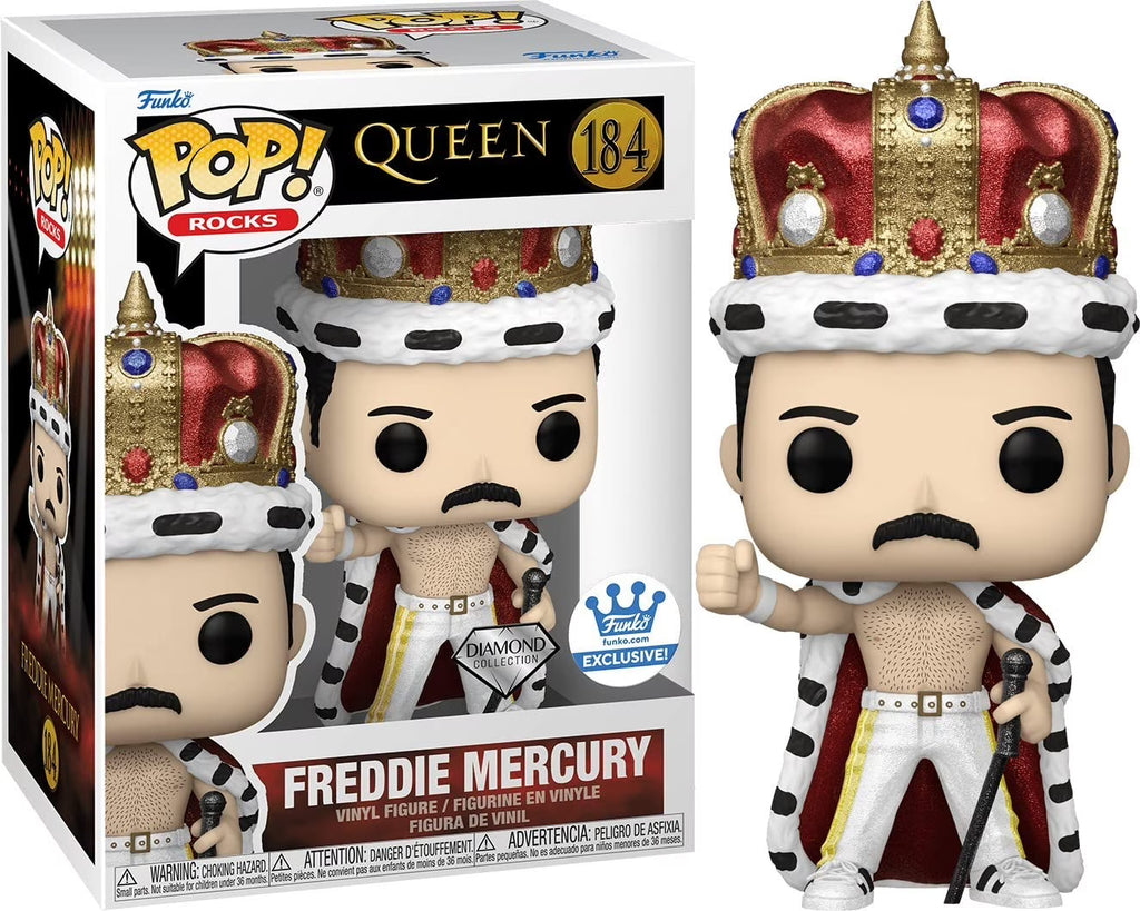 Queen Freddie Mercury Diamond Collection Pop! Vinyl Figure O557