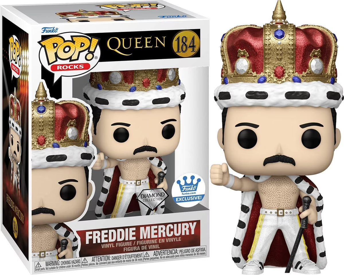 Queen Freddie Mercury Diamond Collection Pop! Vinyl Figure O557