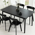 Walnut Solid Wood Square Dining Table Y987258