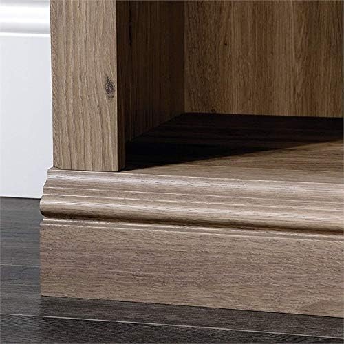 5 Shelf Bookcase with 3 Adjustable Shelves in Salt Oak Z8468