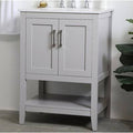 24x22 Single Bathroom Vanity Set Gray J102118