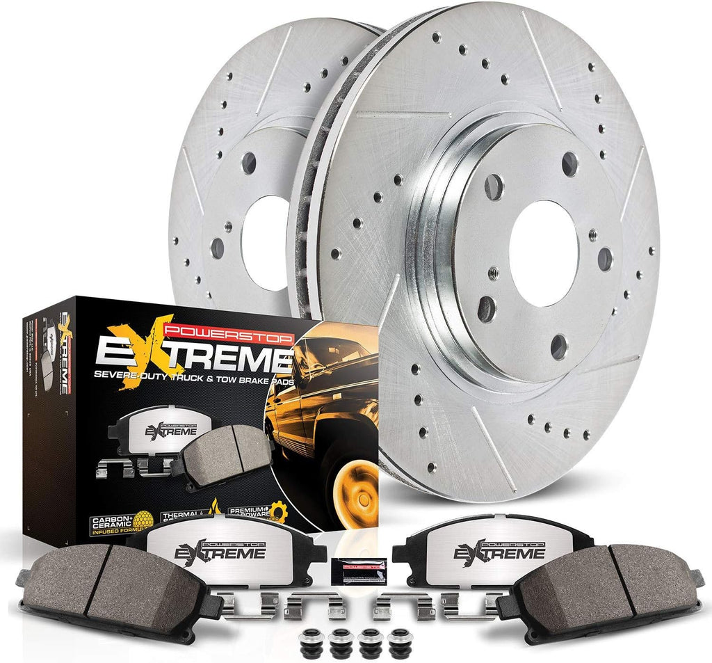 Rear Z36 Truck & Tow Carbon Fiber Ceramic Brake Kit O9202