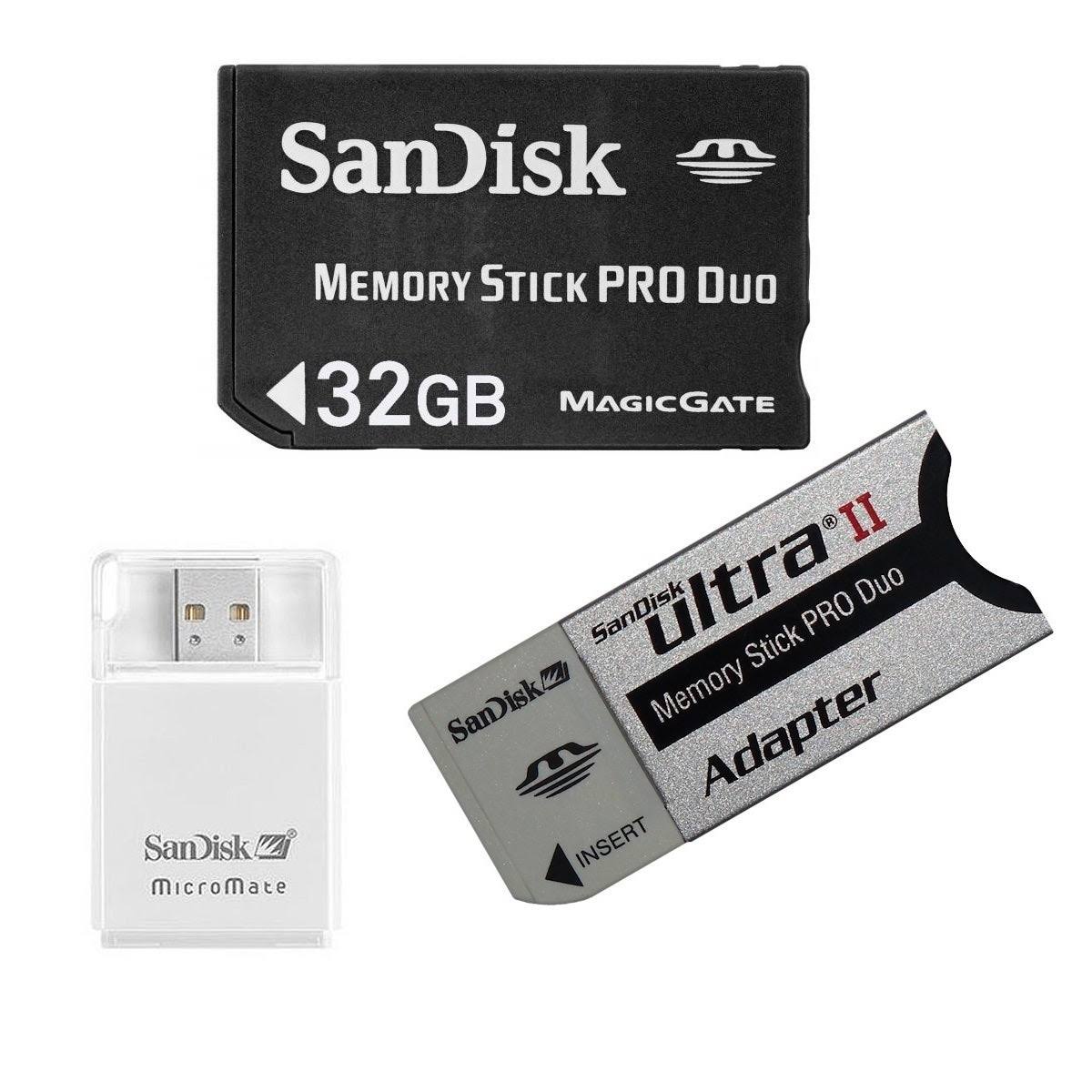 32 GB Memory Stick Pro Duo Flash Memory Card C6772