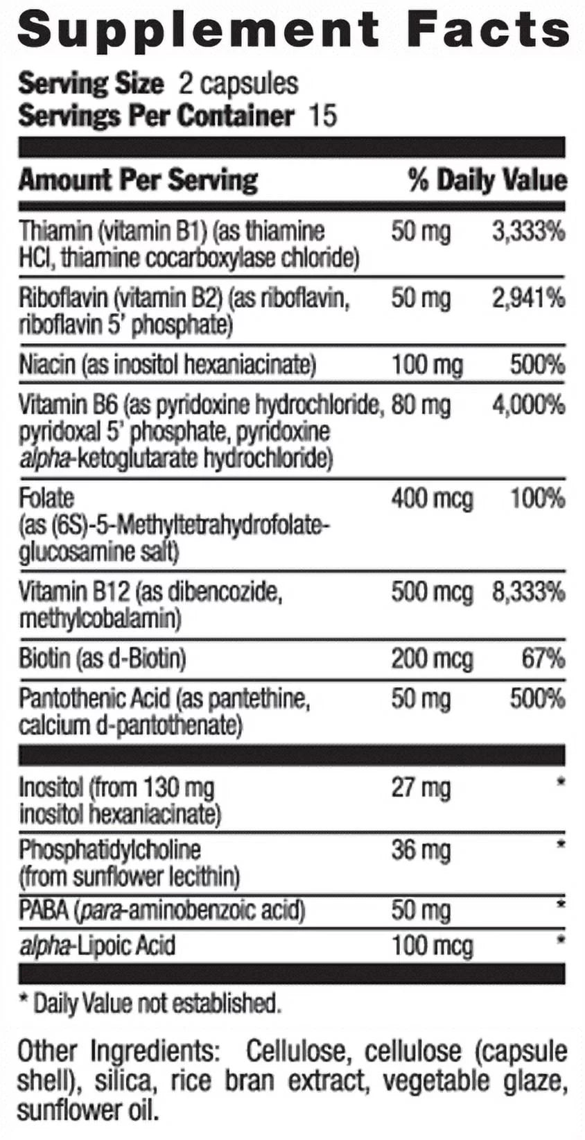 240 Count Coenzyme B-Complex J63582
