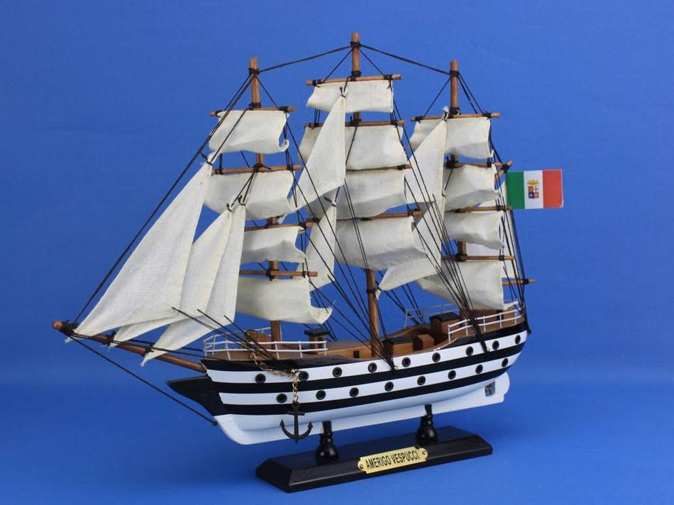 Wooden Tall Model Ship F27469