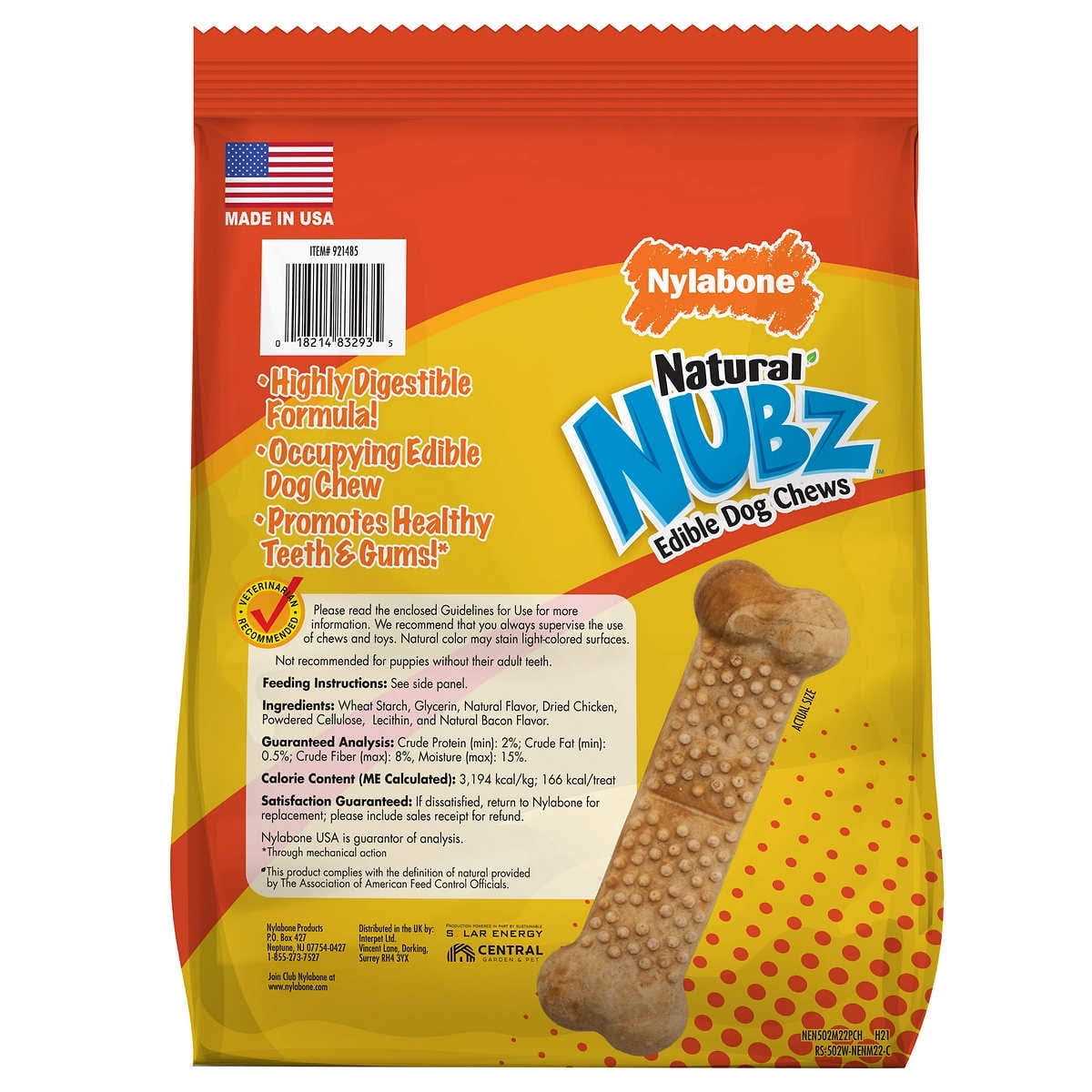Nubz Dog Chews H119062