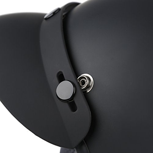 Matte Black Open Face Motorcycle Helmet I5058