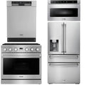 36 Gas Range, Refrigerator, Dishwasher and Microwave M92674