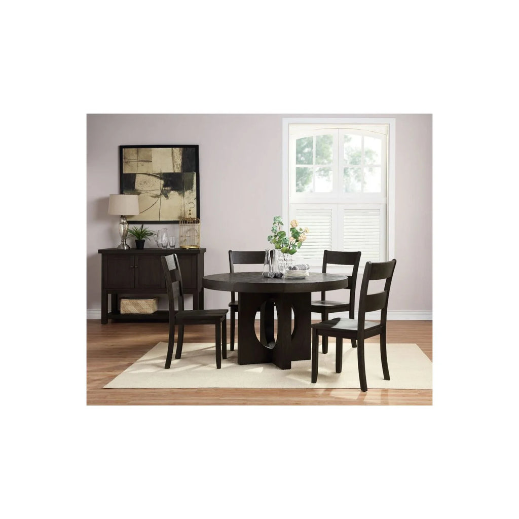 Round Wooden Dining Table L695644