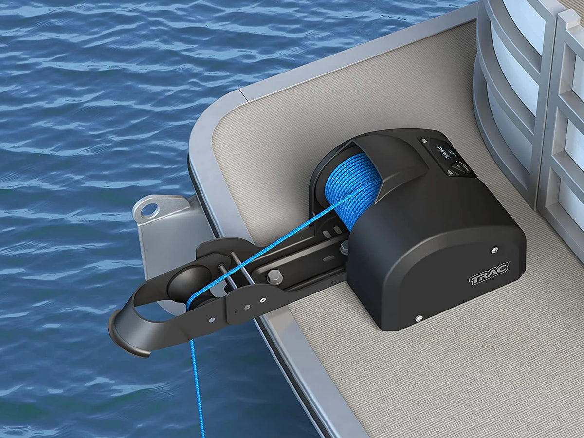 Electric Anchor Winch with 100-feet Anchor Rope X647
