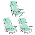 Teal Folding Outdoor Camping Chair 3 Pack B839821