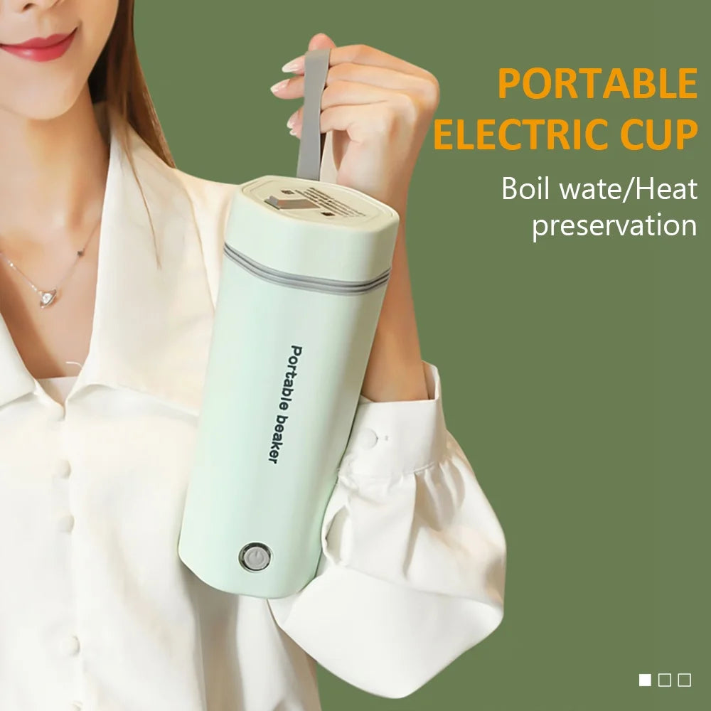 Portable Electric Kettle 350ML Stainless Steel Q337