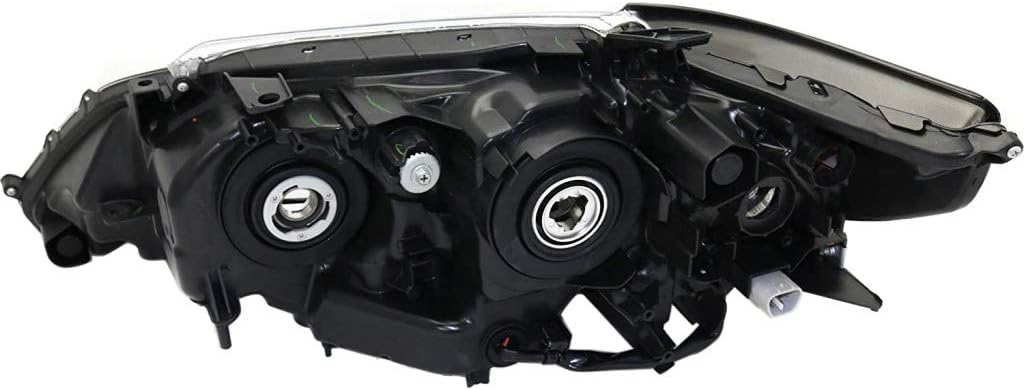 HeadLight Assembly Driver Side Black Housing R887414