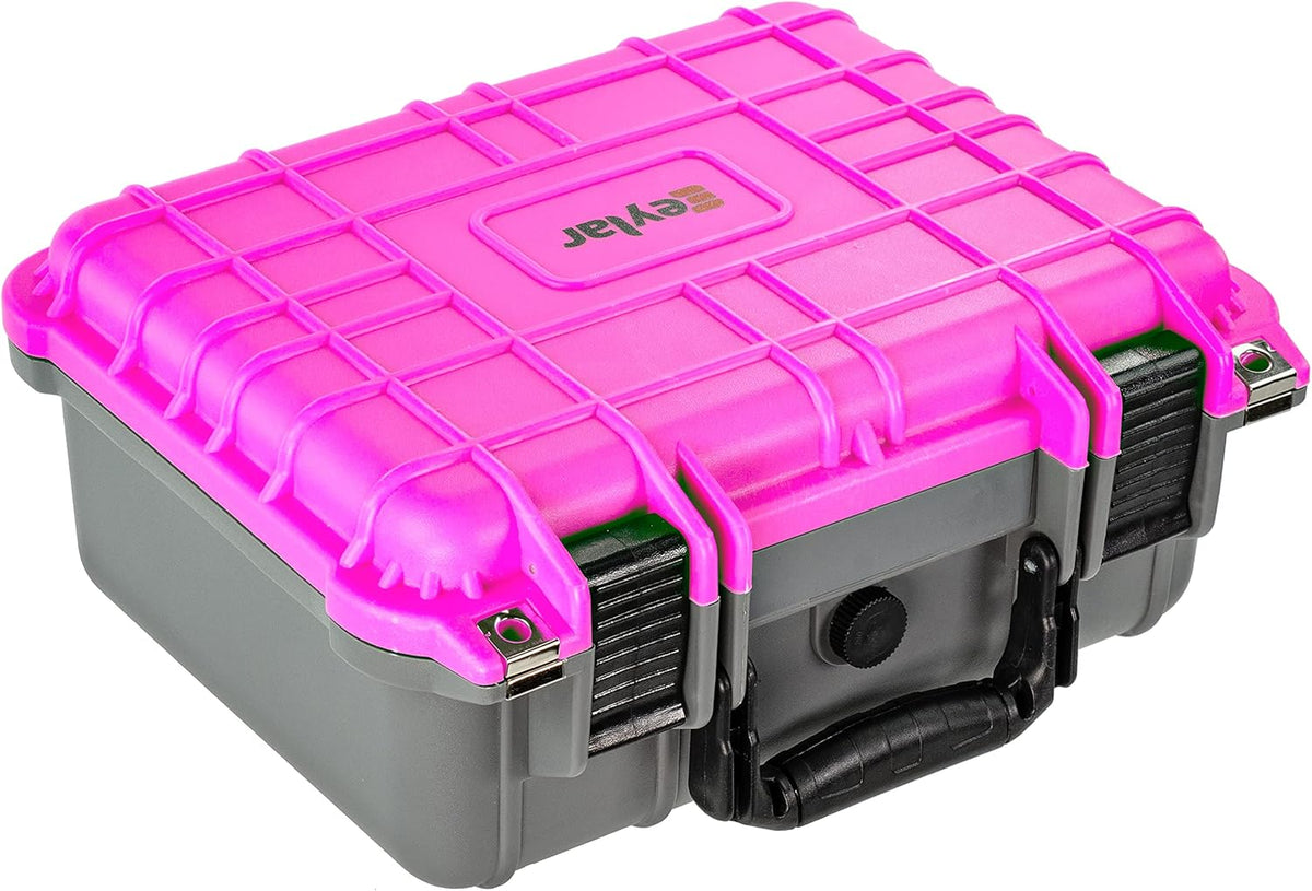 13.37 Inch Waterproof Shockproof Camera Case Dry Box with Foam Pack of 2 J28091
