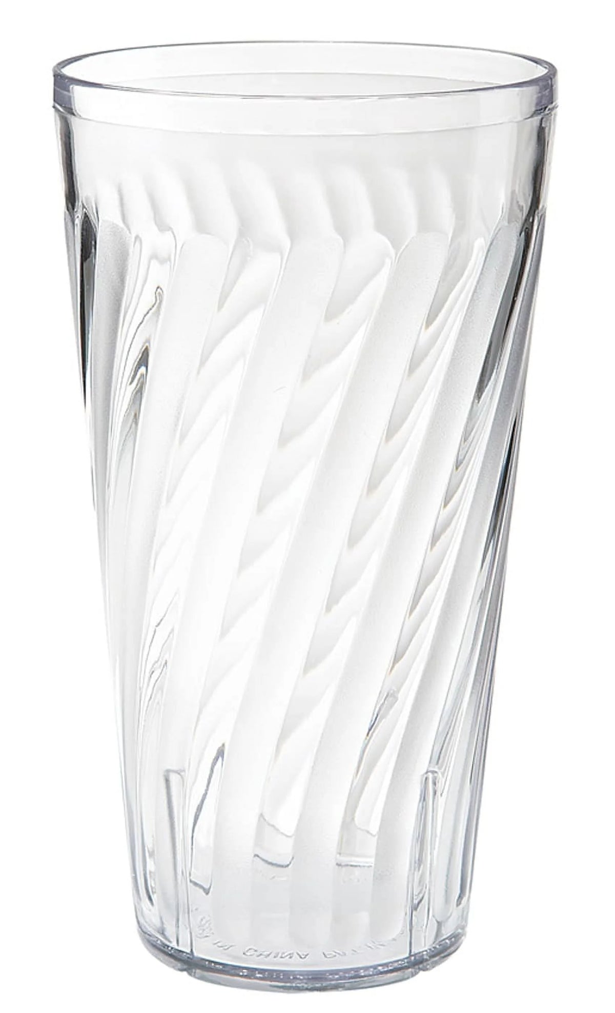 32 Ounce Clear Shatterproof Plastic Tumblers Set of 12 S125600
