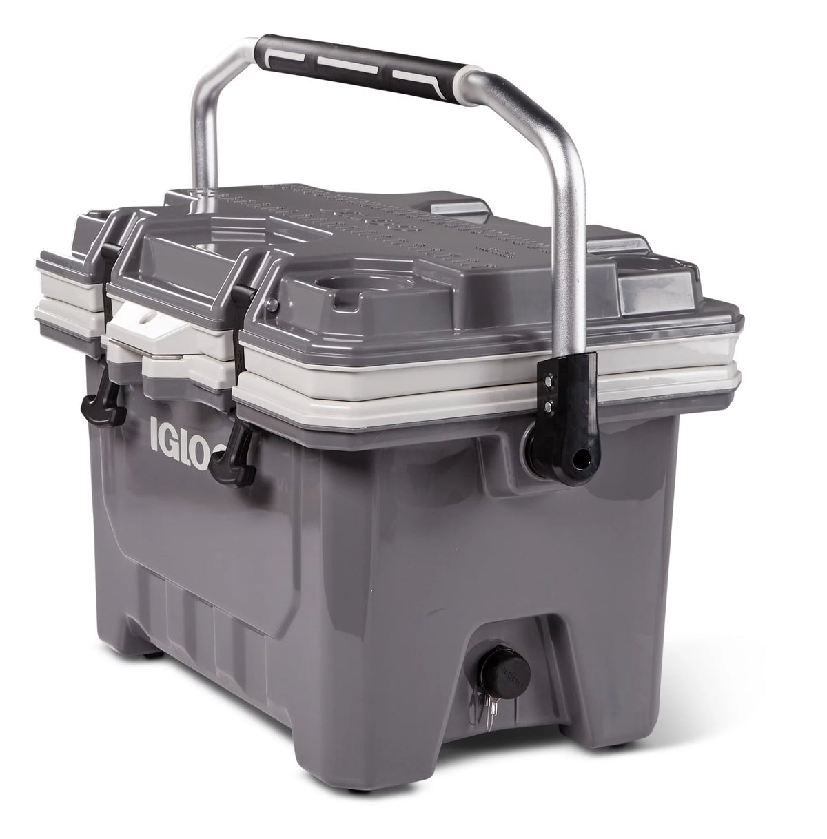 24 QT Gray Hard Sided Cooler W651
