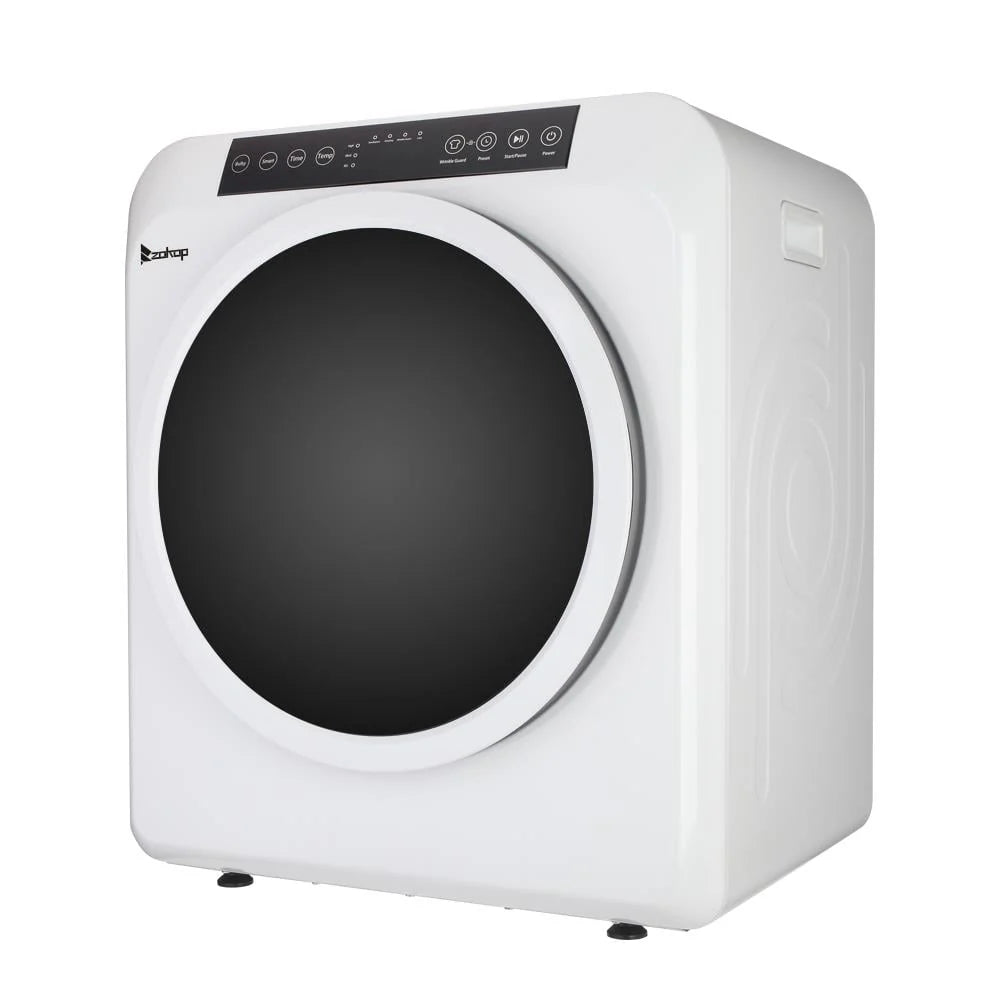 White Stainless Electric Dryer N235