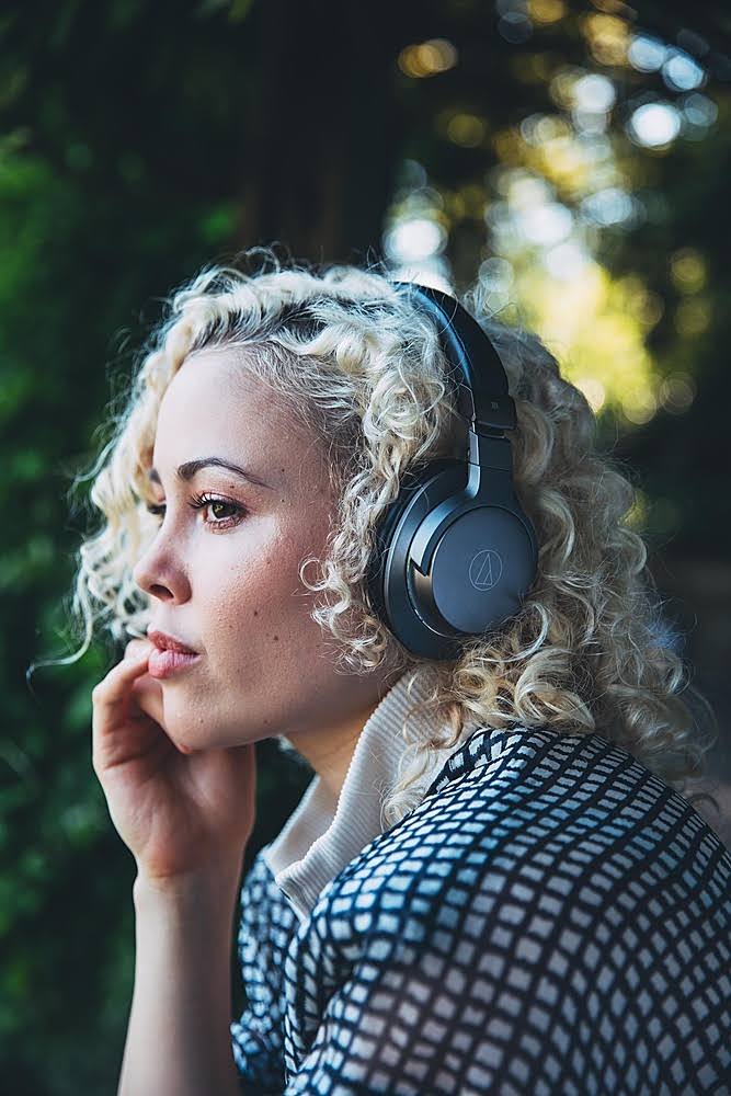 Wireless Over-Ear High Resolution Headphones (Black) F281680