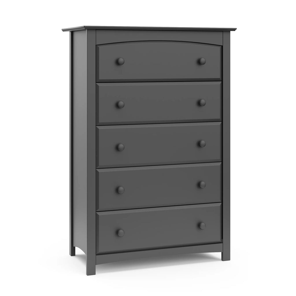 White 5 Drawer Nursery Dresser M409