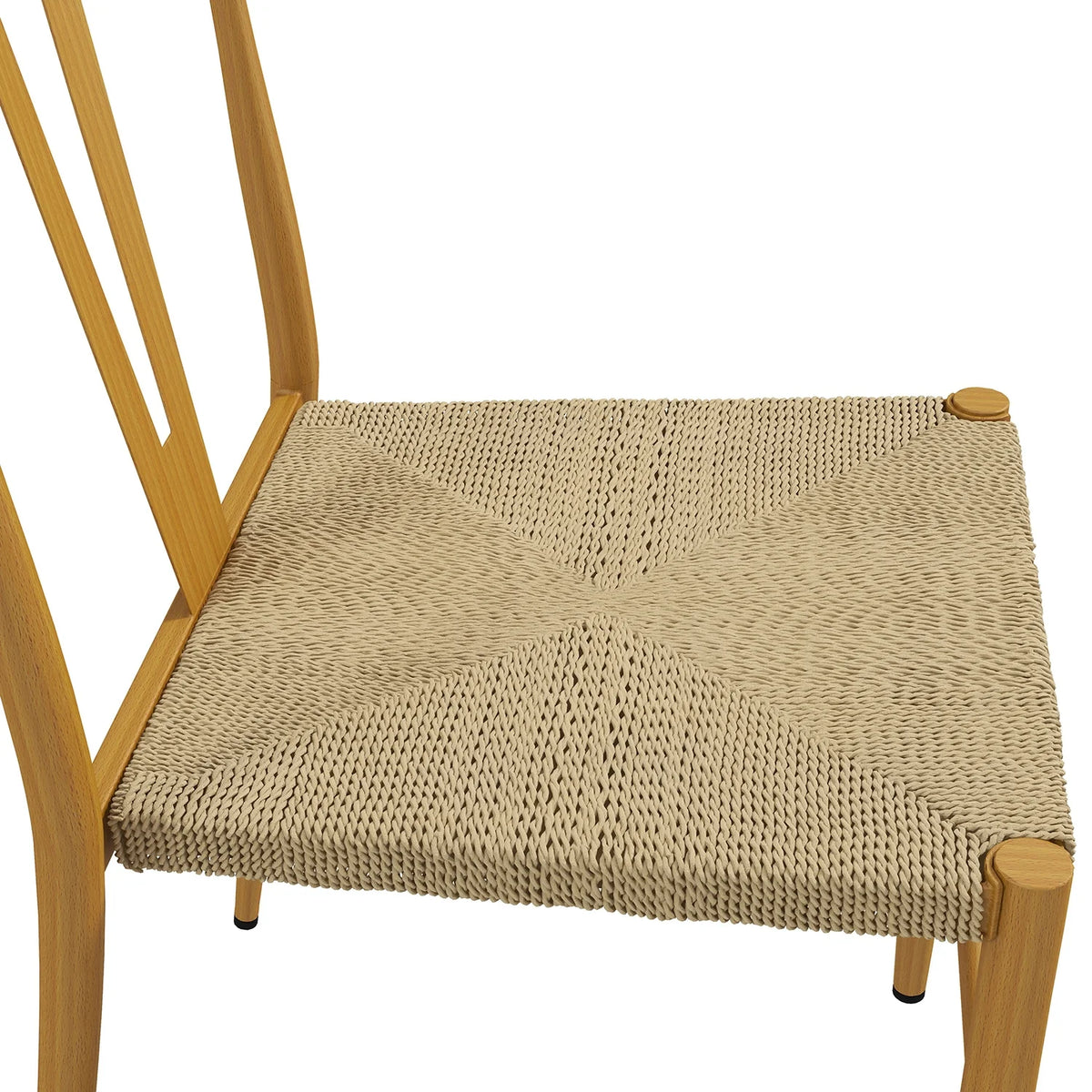 Natural Woven Rattan Dining Chair Set of 2 G700690