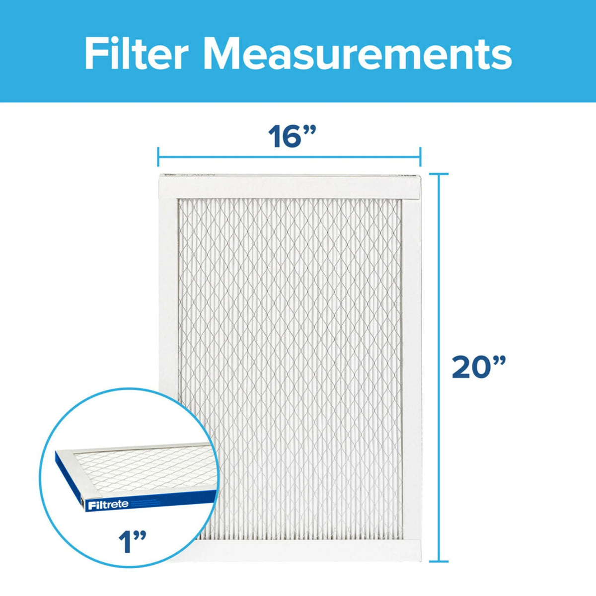 16x25x1 Air Filter K862