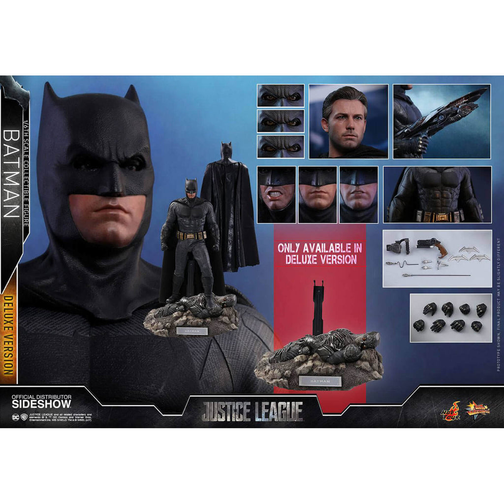 1/6 Justice League Batman Deluxe Sixth Scale Figure V408