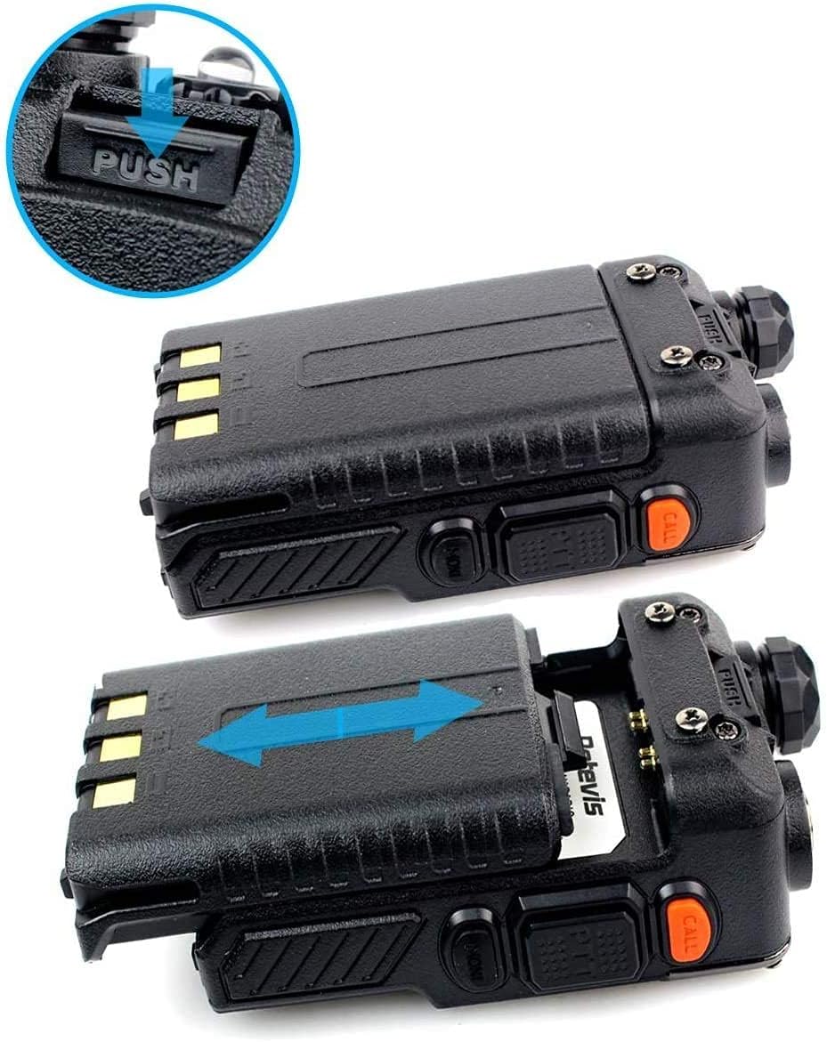 6 Pack Dual Band Rechargeable Walkie Talkies with 6-Way Charging Station W5005