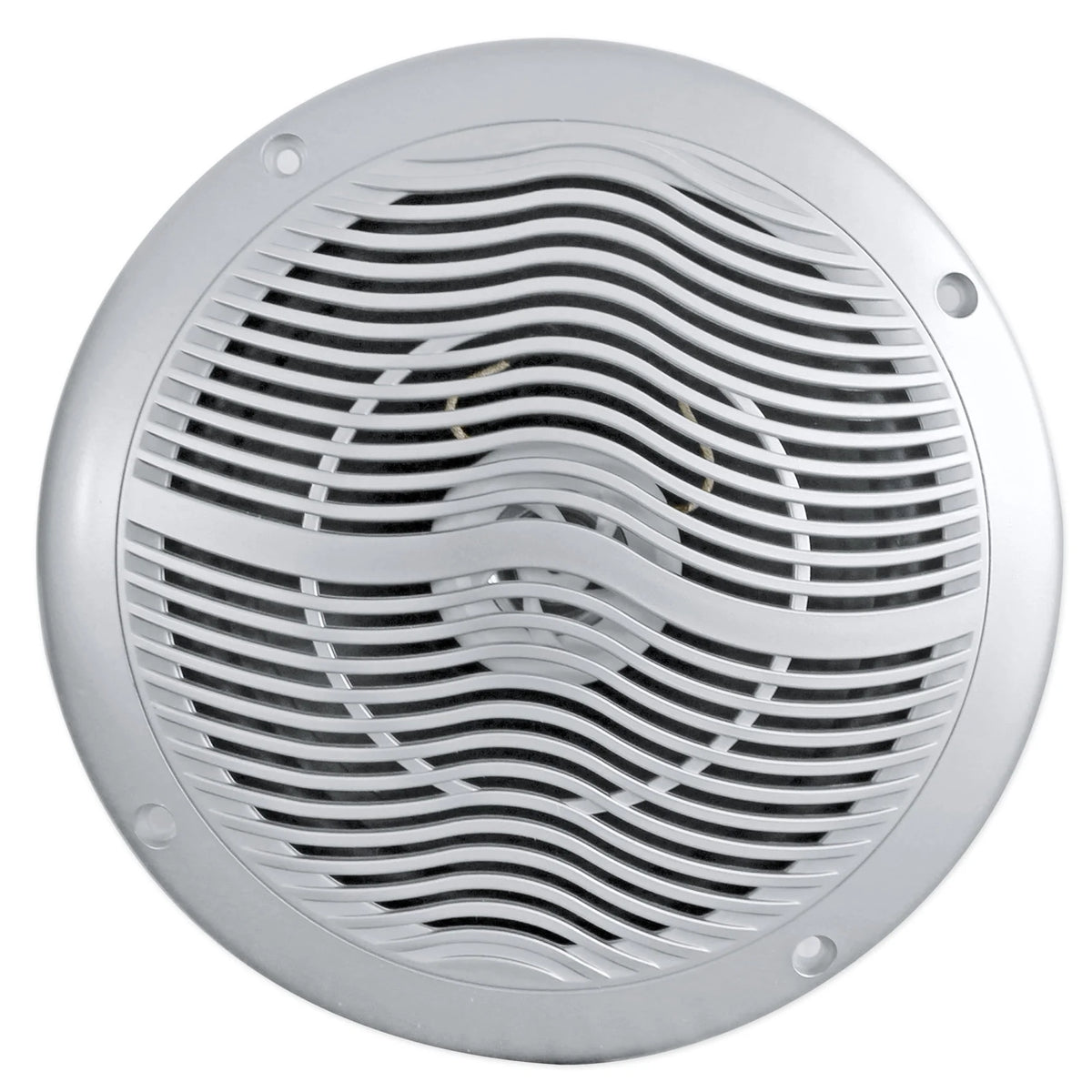 6.5 1200 Watt Waterproof Marine Boat Speakers 2-Way Silver E80503