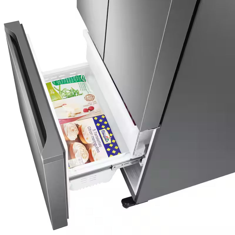 17.5 cu. ft. 3-Door French Door Counter Depth Refrigerator W351966