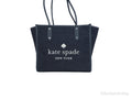 Blue Denim Fabric Shoulder Tote Handbag B212535