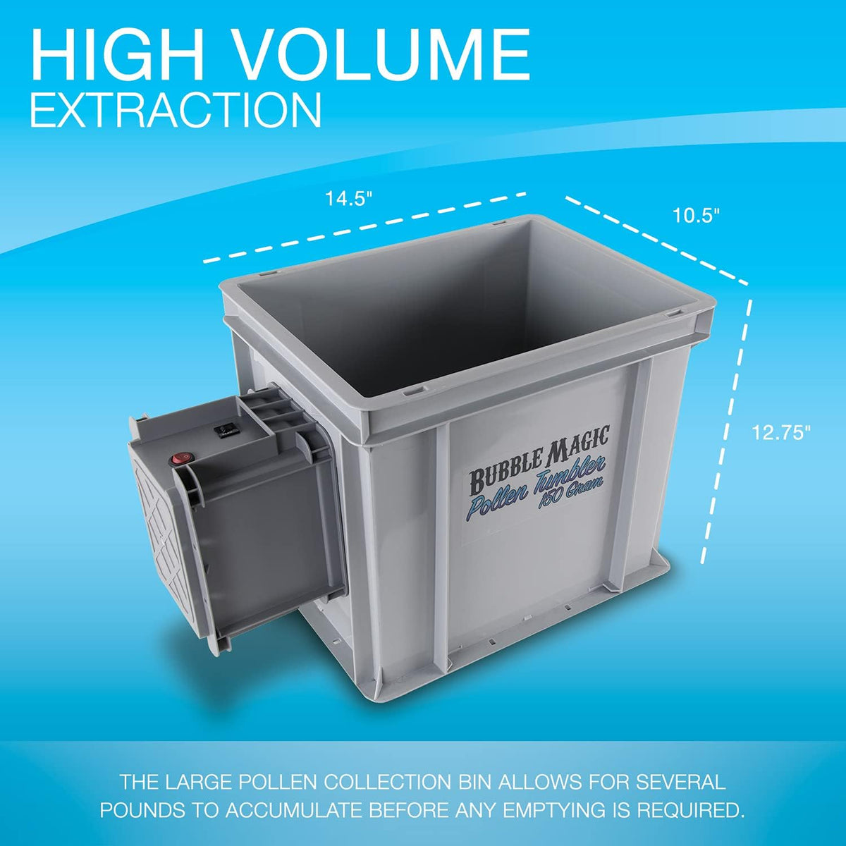150 Gram Pollen Tumbler Extractor H77050