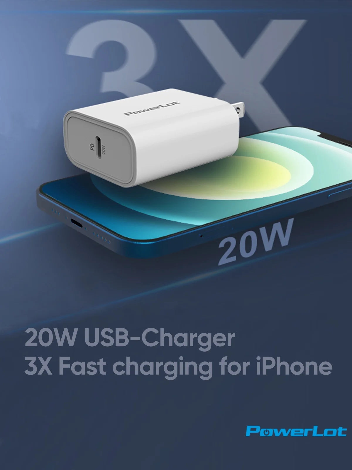 White 20W USB-C Wall Charger N402594