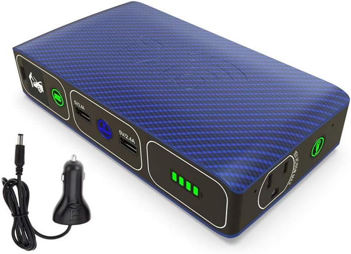 44400 mWh Portable Laptop Power Bank with AC Outlet and Car Charger G15283