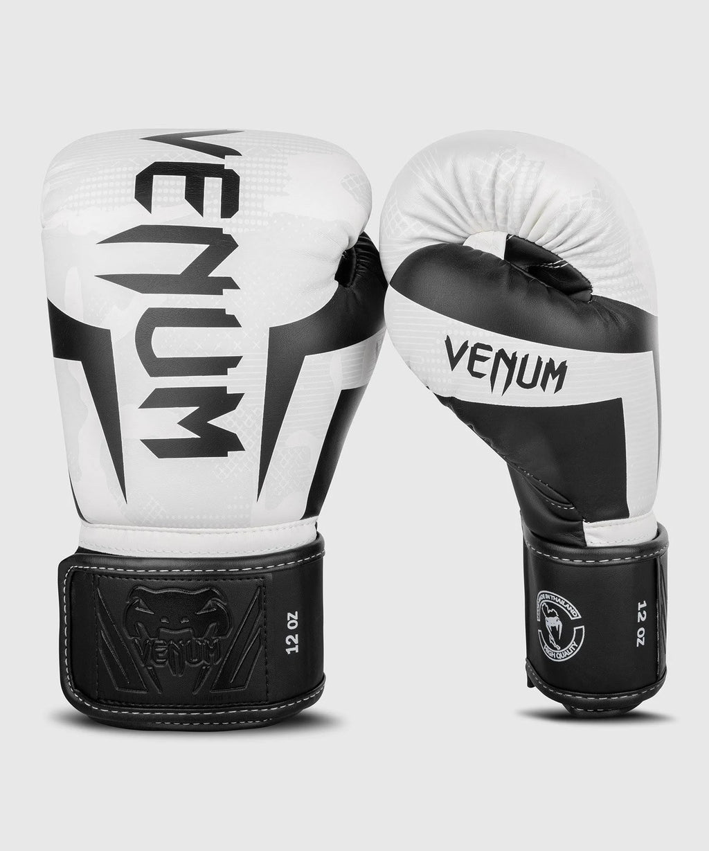 White Camo 12 oz Boxing Gloves V788