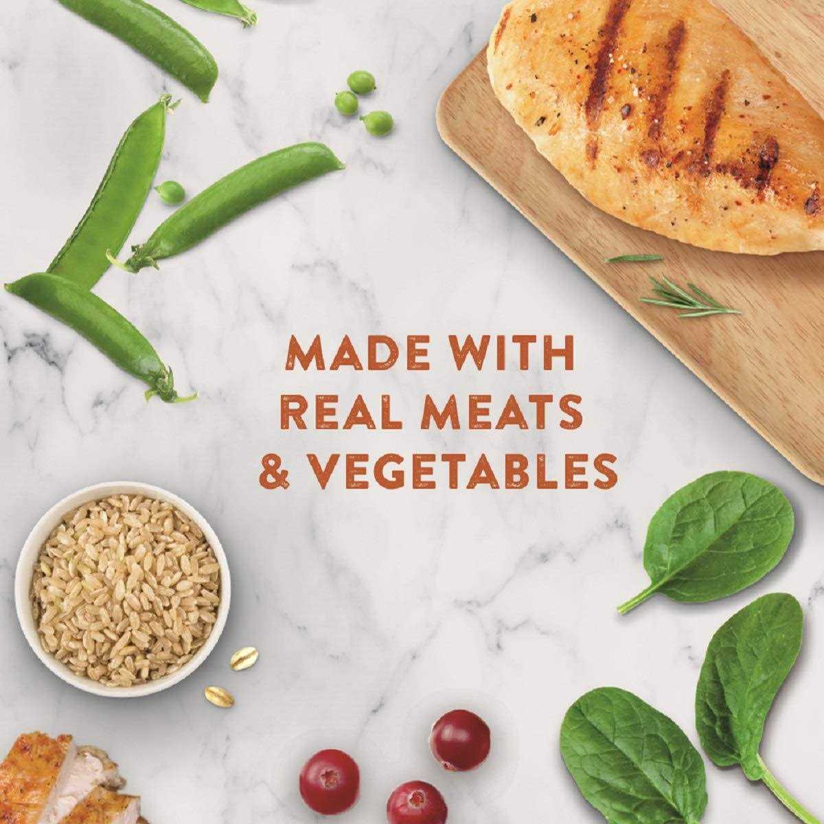 Chicken Turkey & Brown Rice Recipe Dry Dog Food I507196