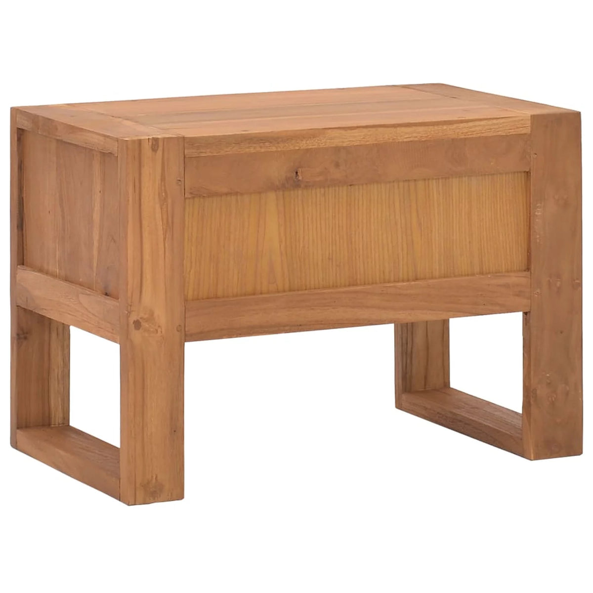 Teak Wood Bedside Cabinet with Storage Drawer P900