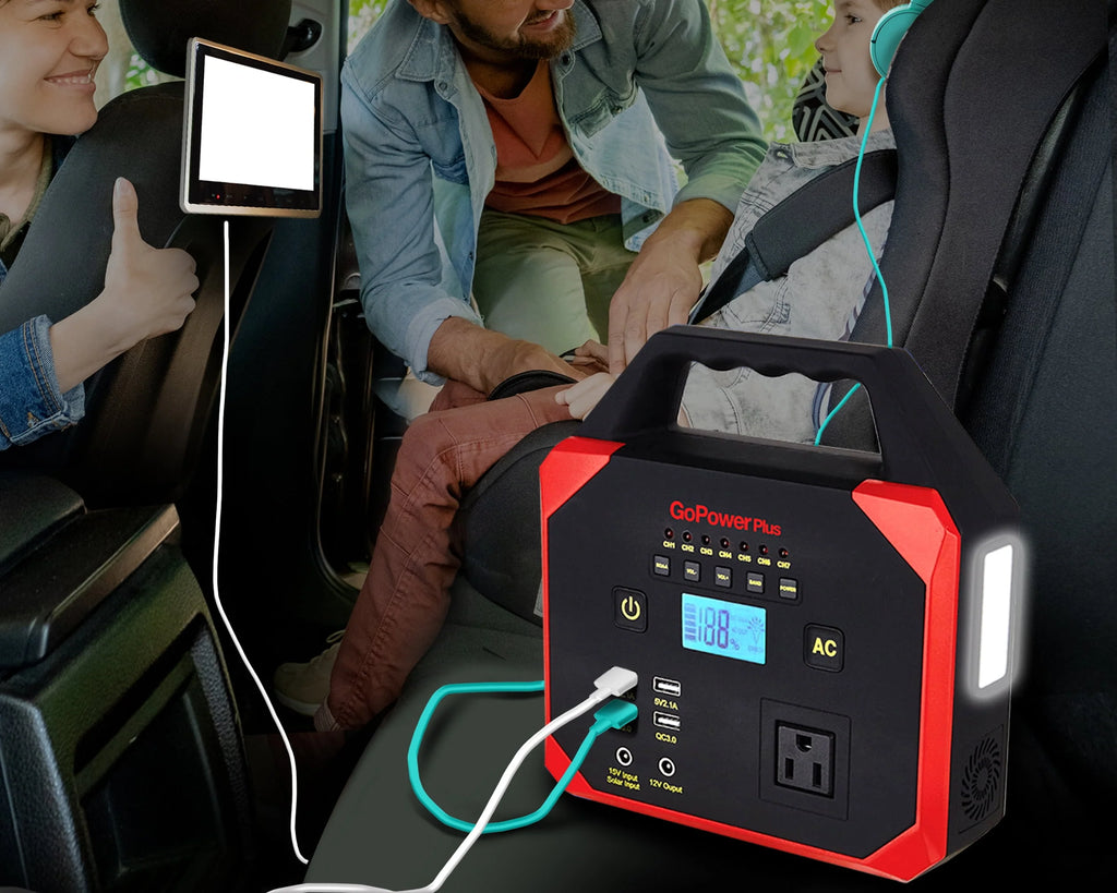 45000 mAh Emergency Power Station with AC Outlet and USB Ports I80909