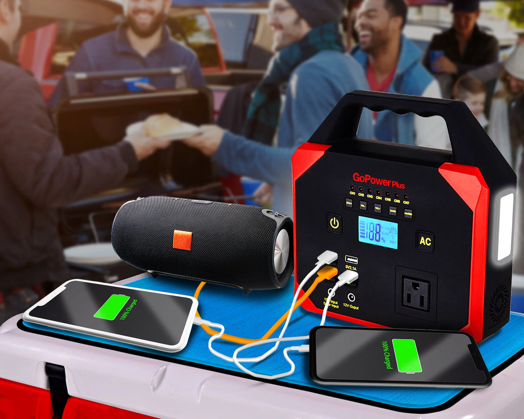45000 mAh Emergency Power Station with AC Outlet and USB Ports I80909