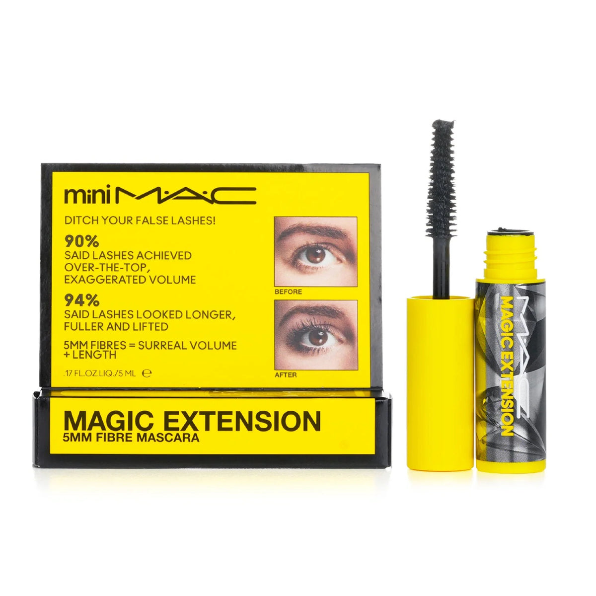 5mm Fibre Mascara (Mini) - Extensive Black 5ml/0.17oz R75053