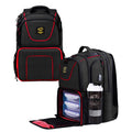Insulated Meal Prep Backpack with 3 Meal Containers, 2 Ice Packs and Protein Shaker, Black M5234