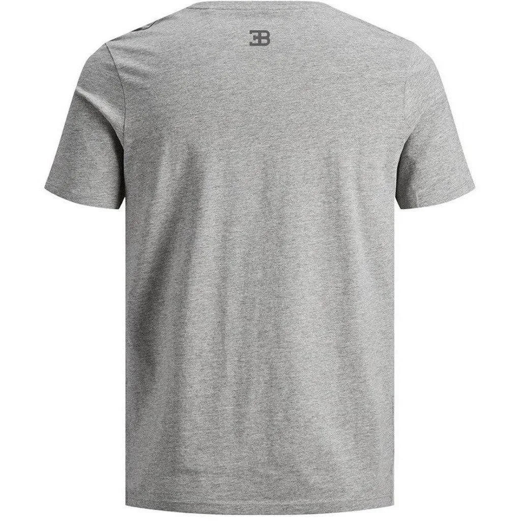 Blue/Gray Macaron T-Shirt D572