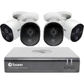 8 Channel 1080p Wired DVR Surveillance System Camera 4 count M9619