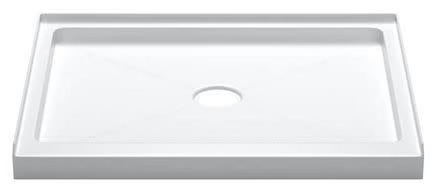 White Rectangular Shower Base L477822