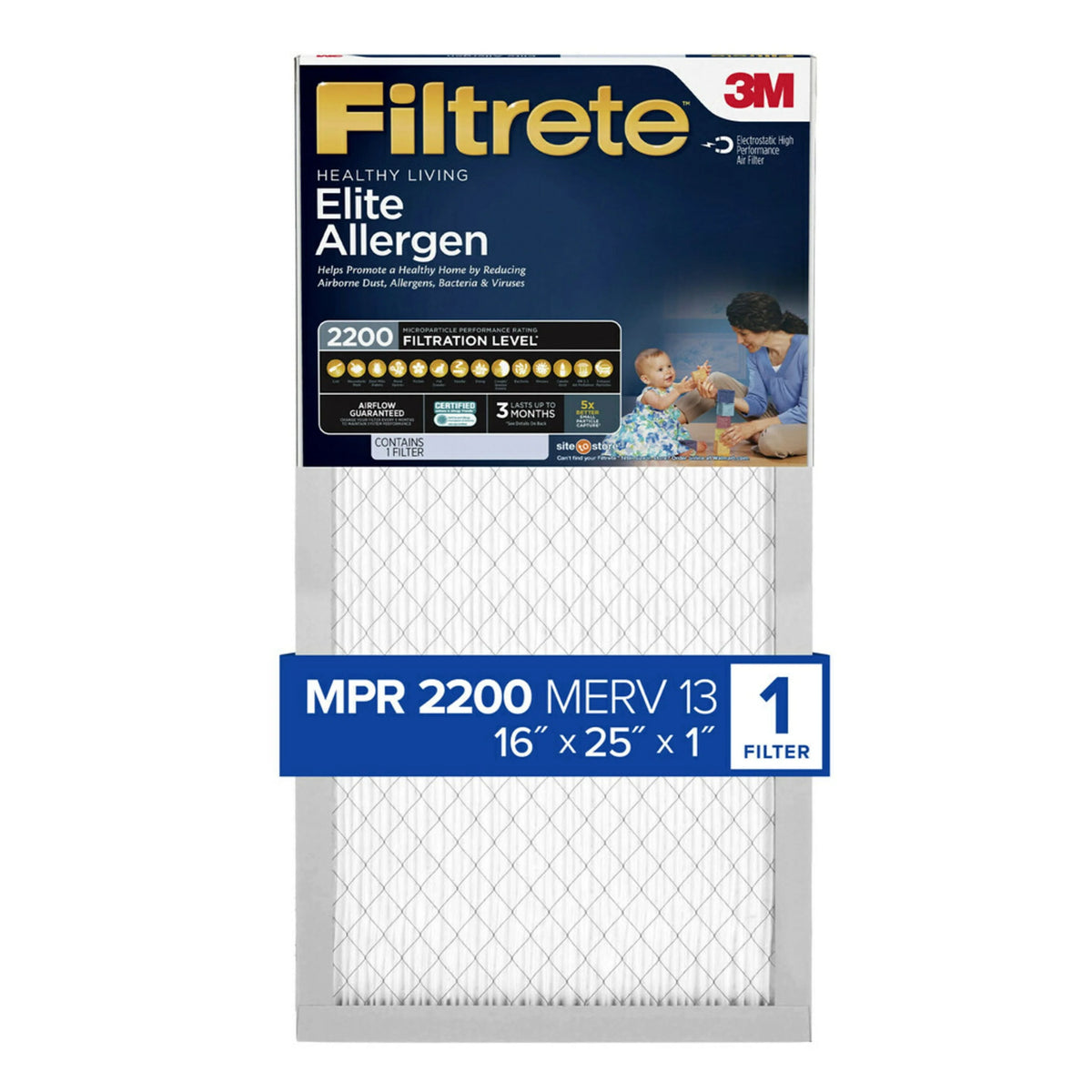 16x25x1 Air Filter K862