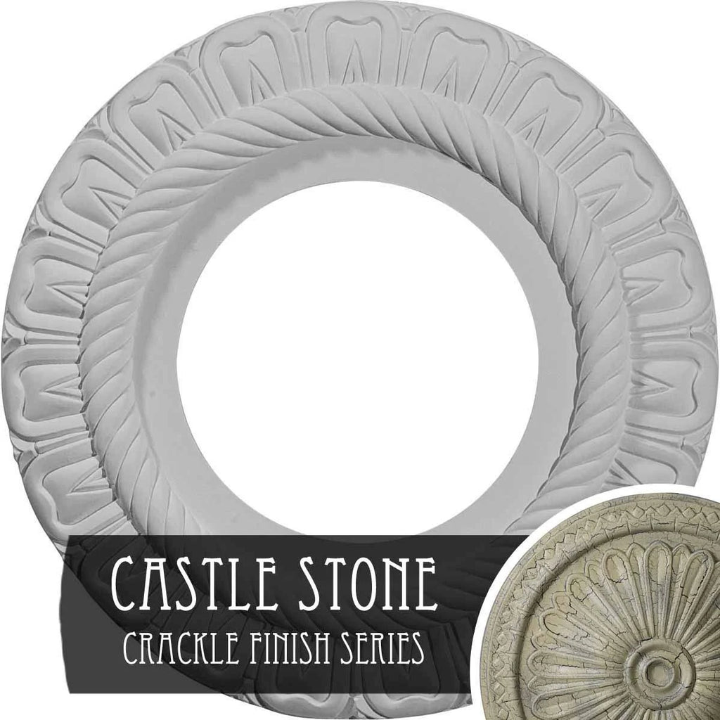 9x22OD x 4 1/2x22ID x 1/2x22P Ceiling Medallion Q219