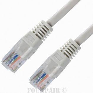 Gray Cat6 Ethernet Patch Cable 10ft 100 Pack A96664